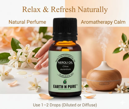 Earth n Pure Neroli Oil for Glowing Skin