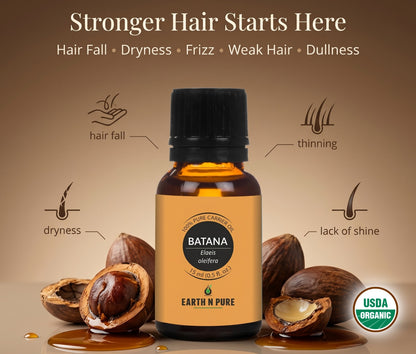 Earth n Pure Batana Oil for Stronger Hair Growth