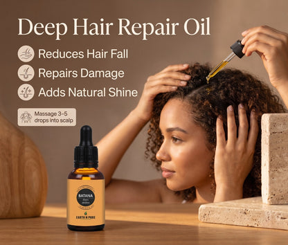 Earth n Pure Batana Oil for Stronger Hair Growth