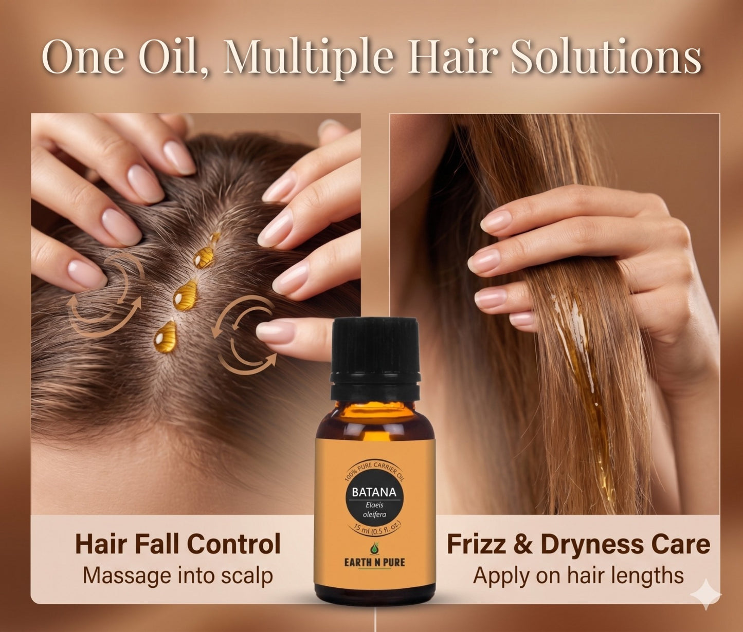 Earth n Pure Batana Oil for Stronger Hair Growth