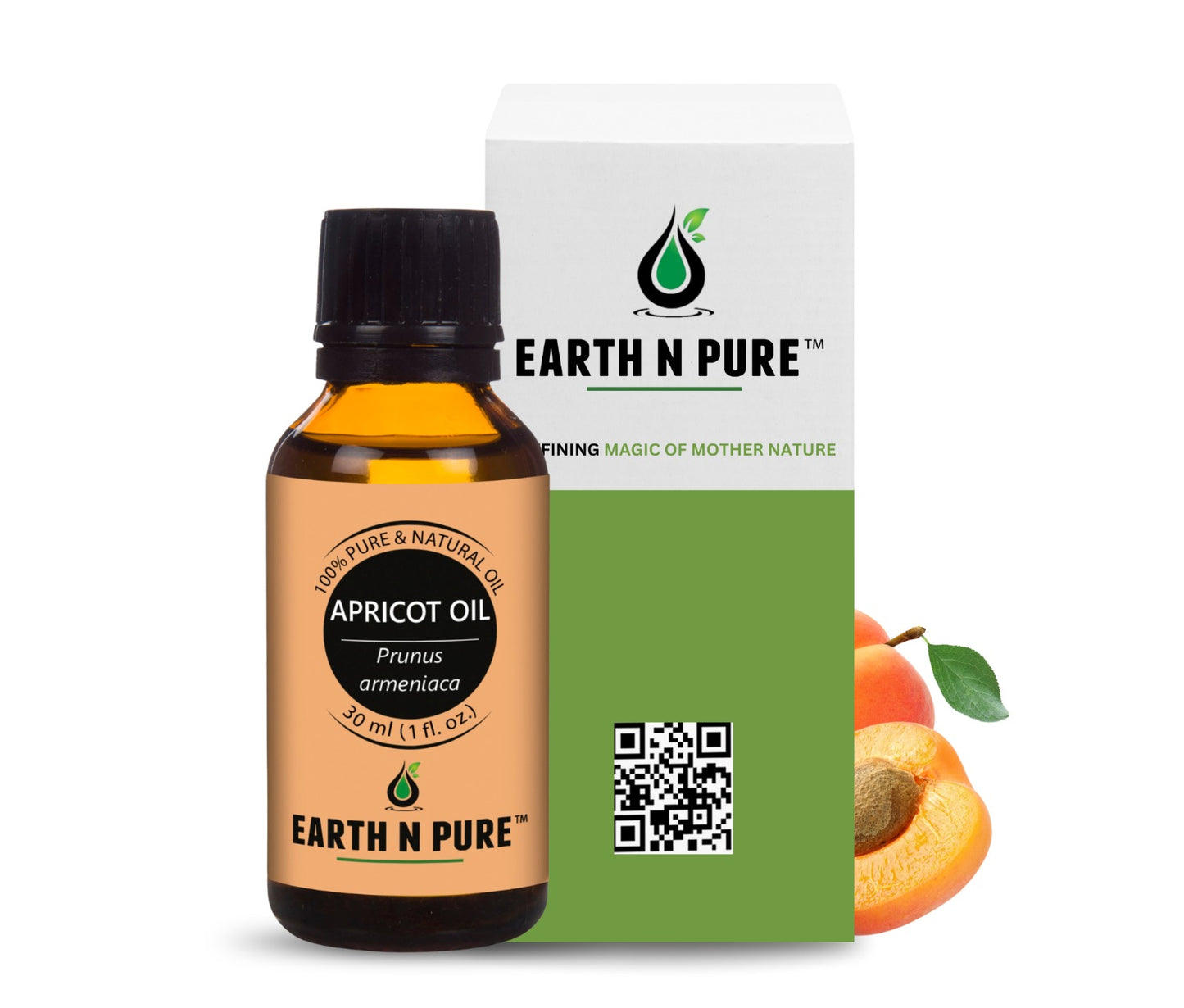 Earth n Pure Apricot Oil for Soft and Nourished Skin