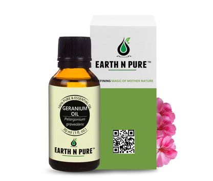 Earth n Pure Geranium Oil for Healthy Skin Glow