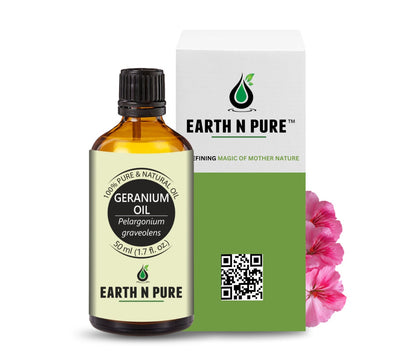 Earth n Pure Geranium Oil for Healthy Skin Glow