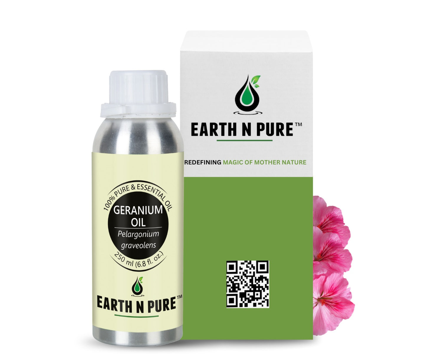 Earth n Pure Geranium Oil for Healthy Skin Glow