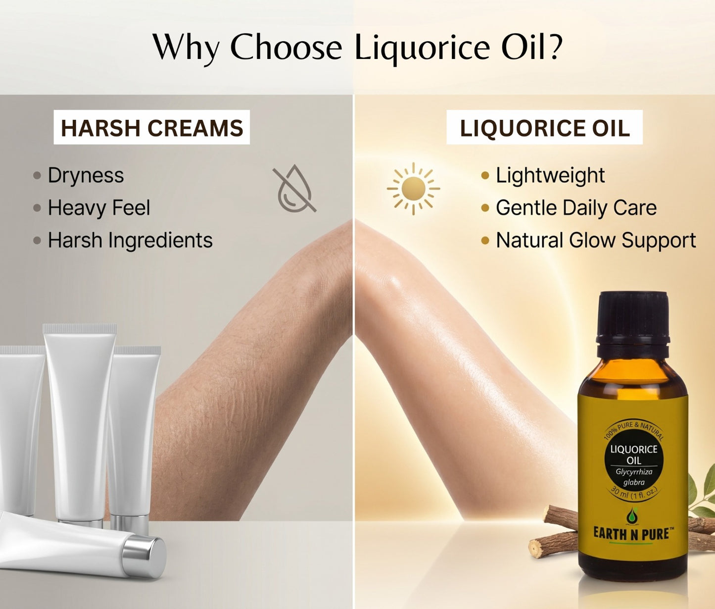 Earth n Pure Liquorice Oil for Skin Brightening