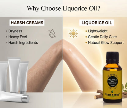 Earth n Pure Liquorice Oil for Skin Brightening