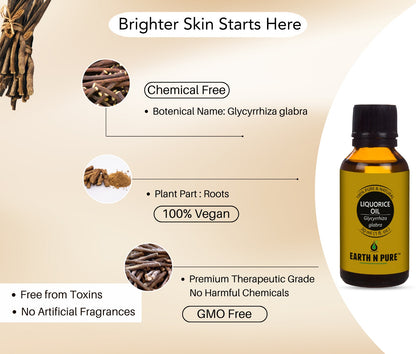 Earth n Pure Liquorice Oil for Skin Brightening