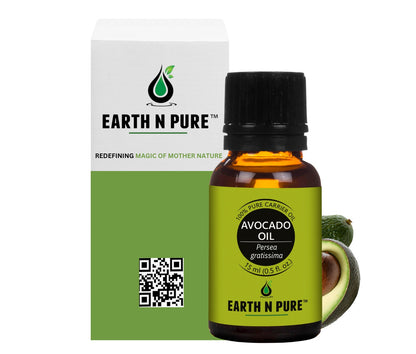 Earth n Pure Avocado Oil for Deep Skin and Hair Nourishment