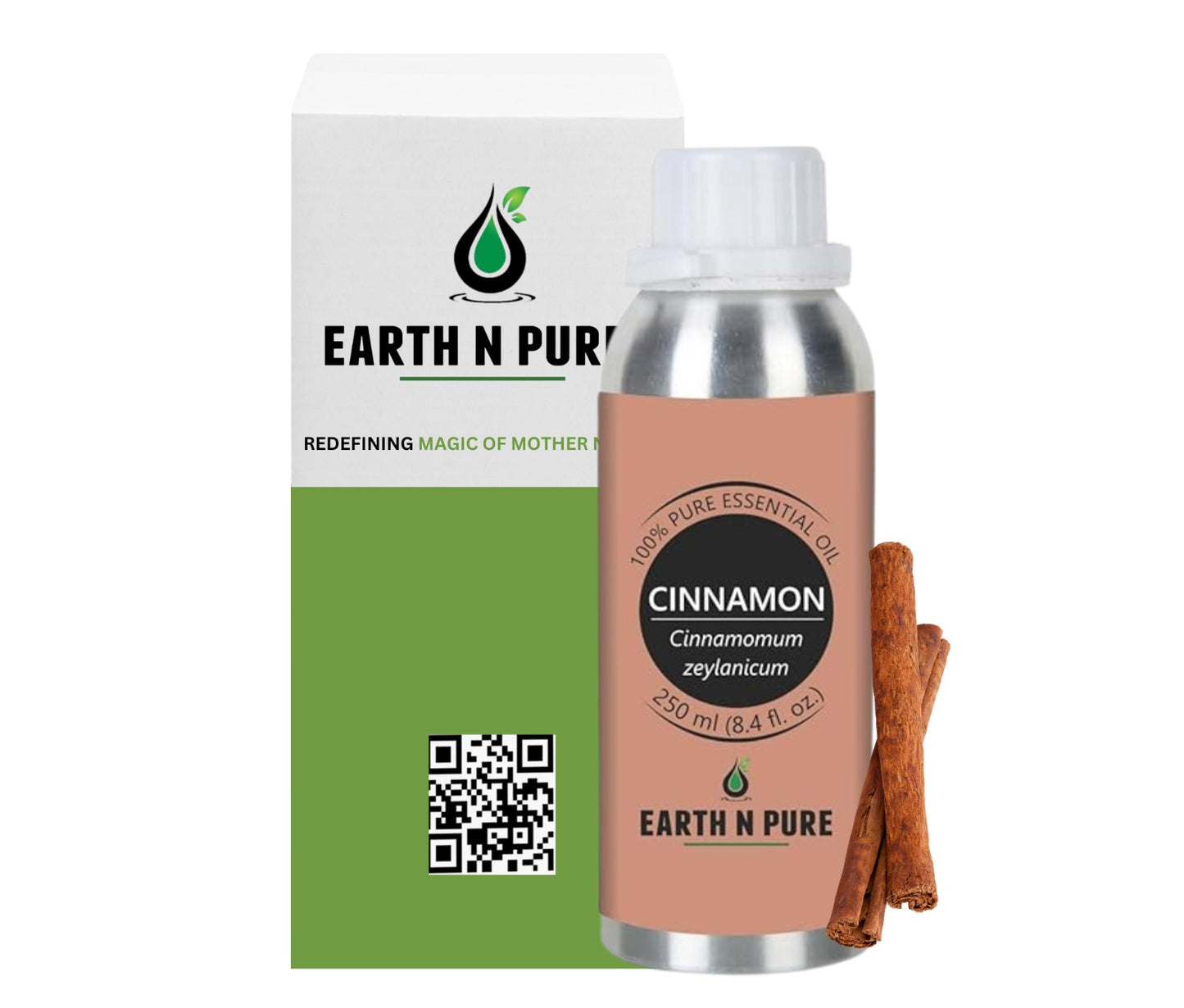 Earth n Pure Cinnamon Oil for Aromatherapy and Wellness