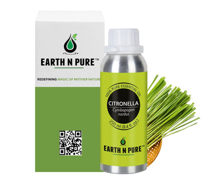 Earth n Pure Citronella Oil for Natural Outdoor Freshness