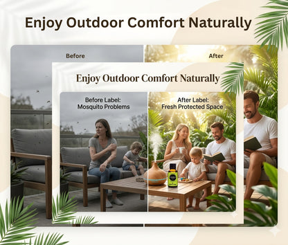 Earth n Pure Citronella Oil for Natural Outdoor Freshness