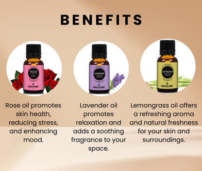 Lavender, Lemongrass & Rose