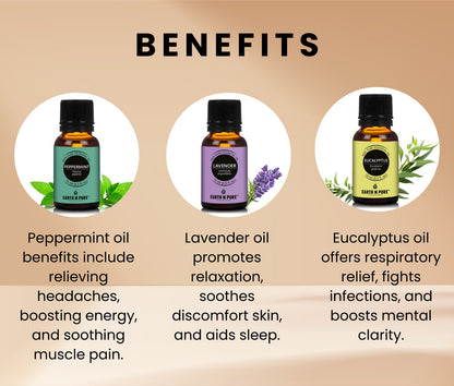 Lavender, Peppermint & Eucalyptus