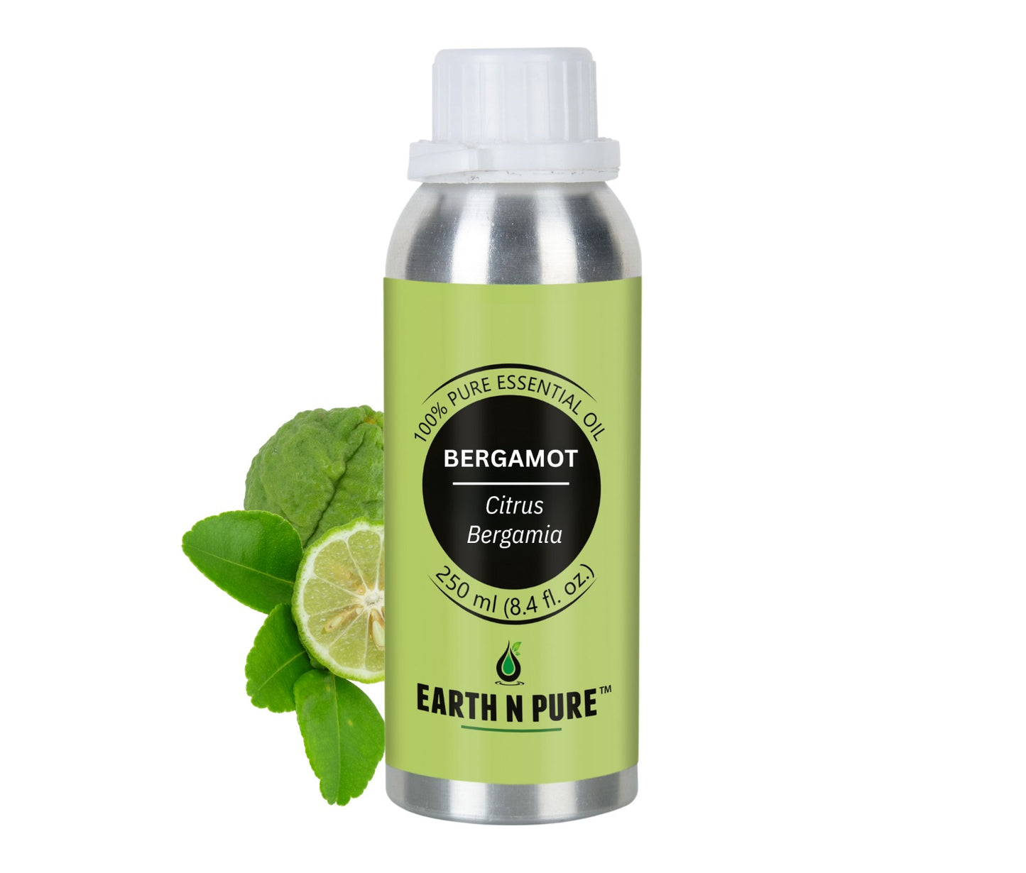 Earth N Pure Bergamot Oil – Pure Bergamot Essential Oil for Skin, Hair & Aromatherapy