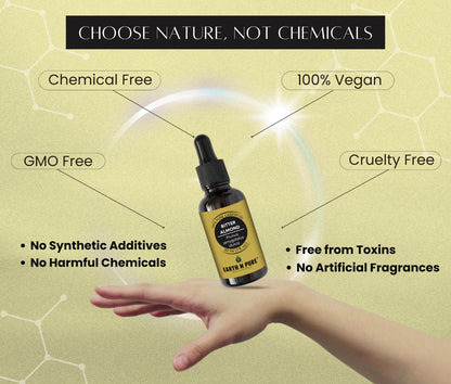 Earth N Pure Bitter Almond Oil for skincare and haircare