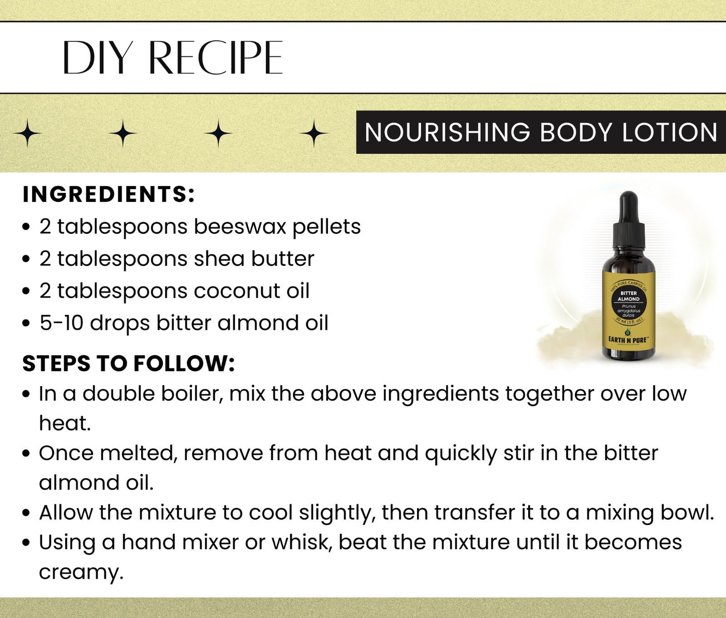 Earth N Pure Bitter Almond Oil | Pure Natural Bitter Almond Oil