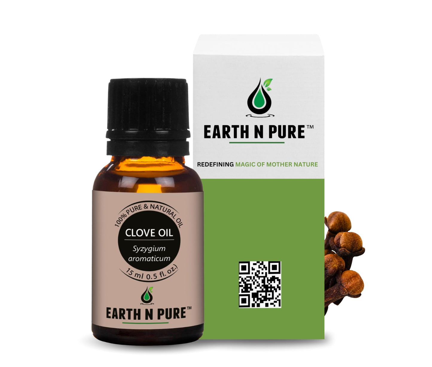 Earth N Pure Clove Essential Oil – Warm, Spicy Aroma for Aromatherapy  Daily Care