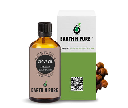 Earth N Pure Clove Essential Oil – Warm, Spicy Aroma for Aromatherapy  Daily Care
