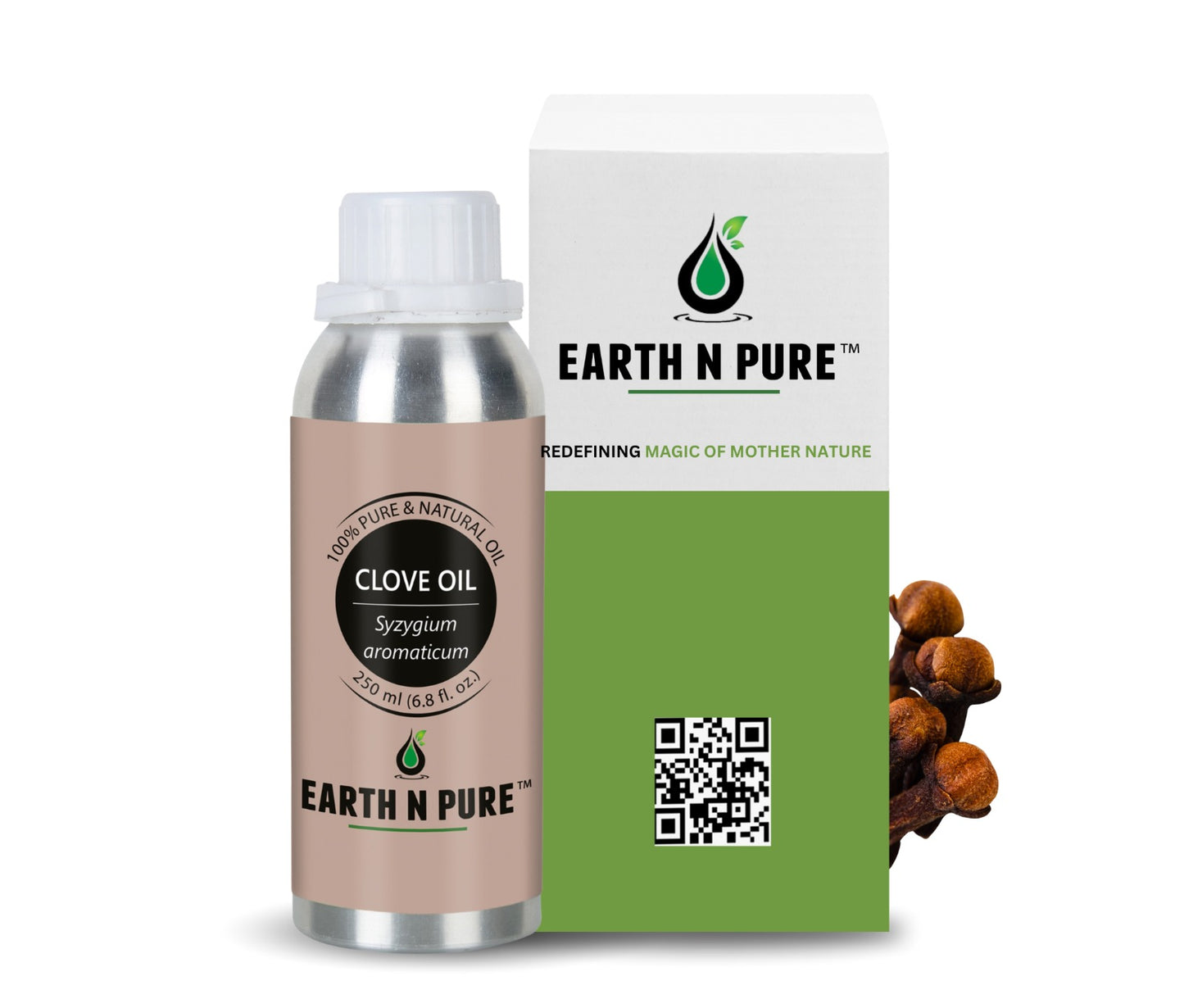 Earth N Pure Clove Essential Oil – Warm, Spicy Aroma for Aromatherapy  Daily Care
