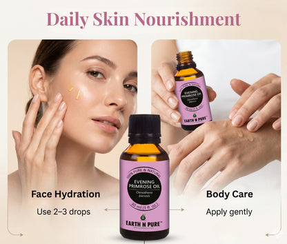 Earth n Pure Evening Primrose Oil for Skin Nourishment