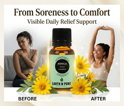 Earth N Pure Arnica Oil for Soothing Massage