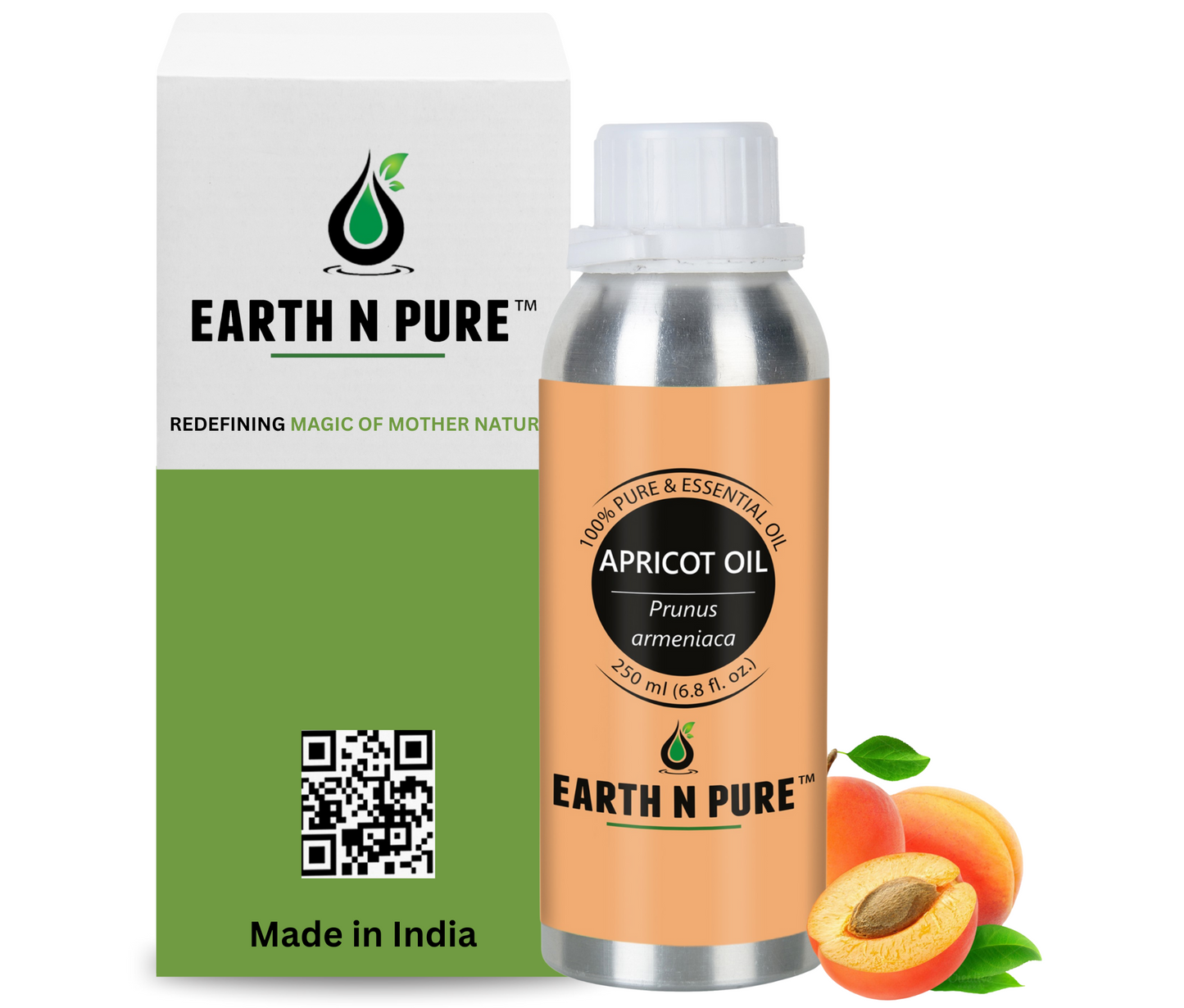 Earth n Pure Apricot Oil for Soft & Nourished Skin