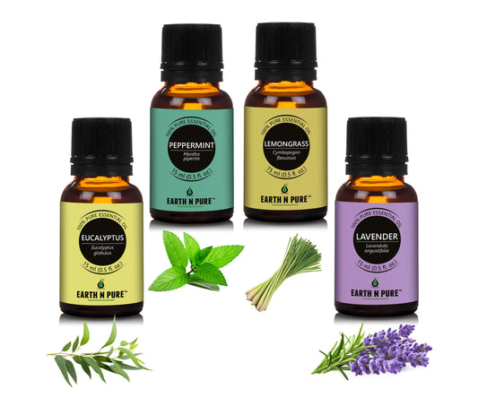 Lavender, Lemongrass, Peppermint & Eucalyptus