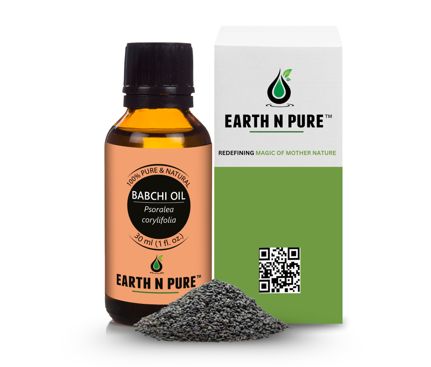 pure babchi oil texture