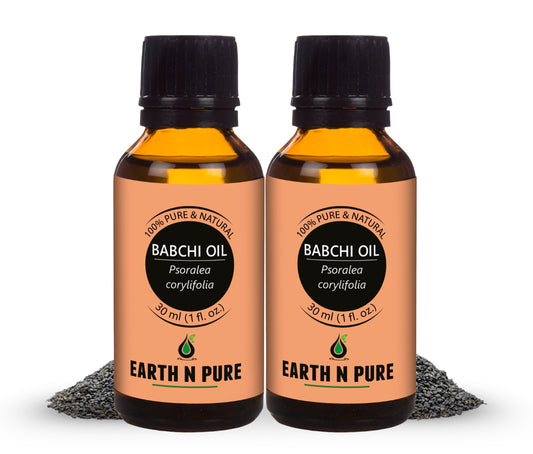Earth N Pure Babchi Oil for Skin Care and Even-Looking Skin Pack of 2