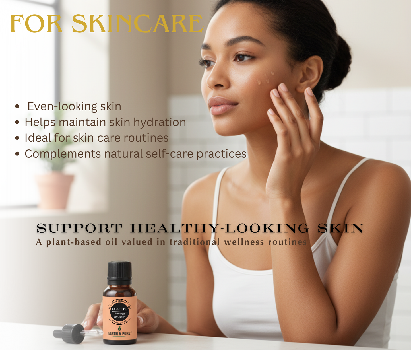 premium babchi oil for skincare use