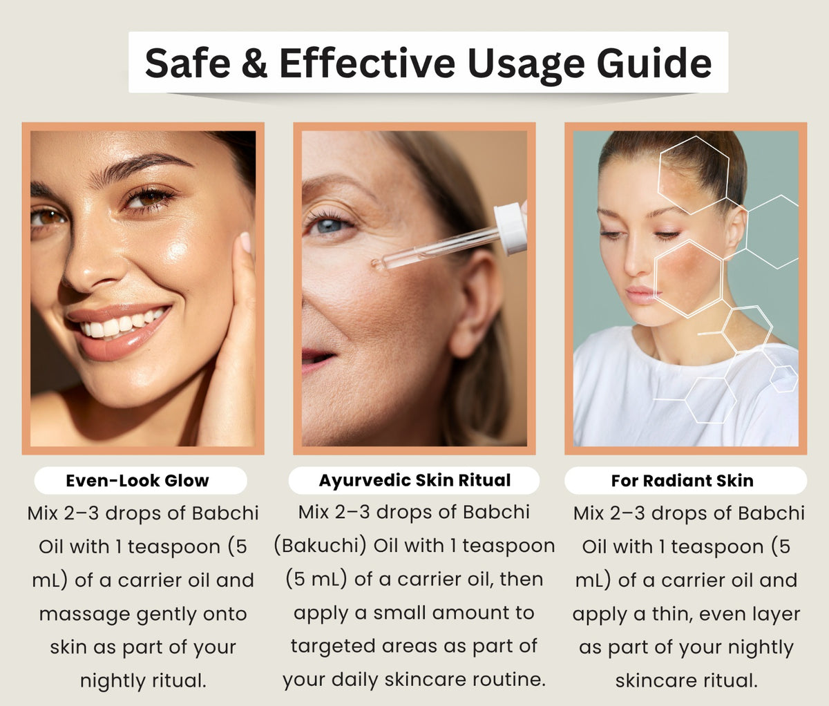 Earth N Pure Babchi Oil for Skin Care and Even-Looking Skin