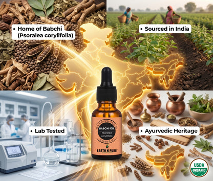 Earth N Pure Babchi Oil for Skin Care and Even-Looking Skin