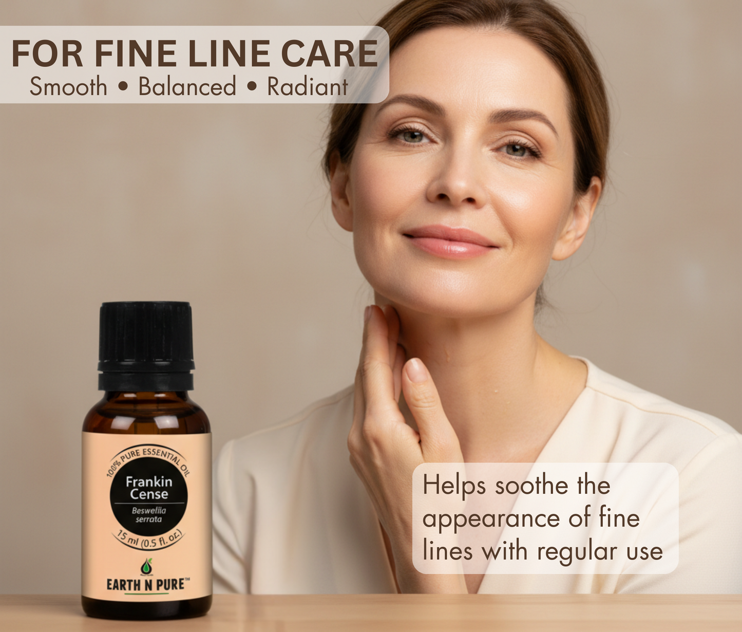 frankincense oil for fine line care 
