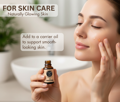 frankincense oil skincare routine application