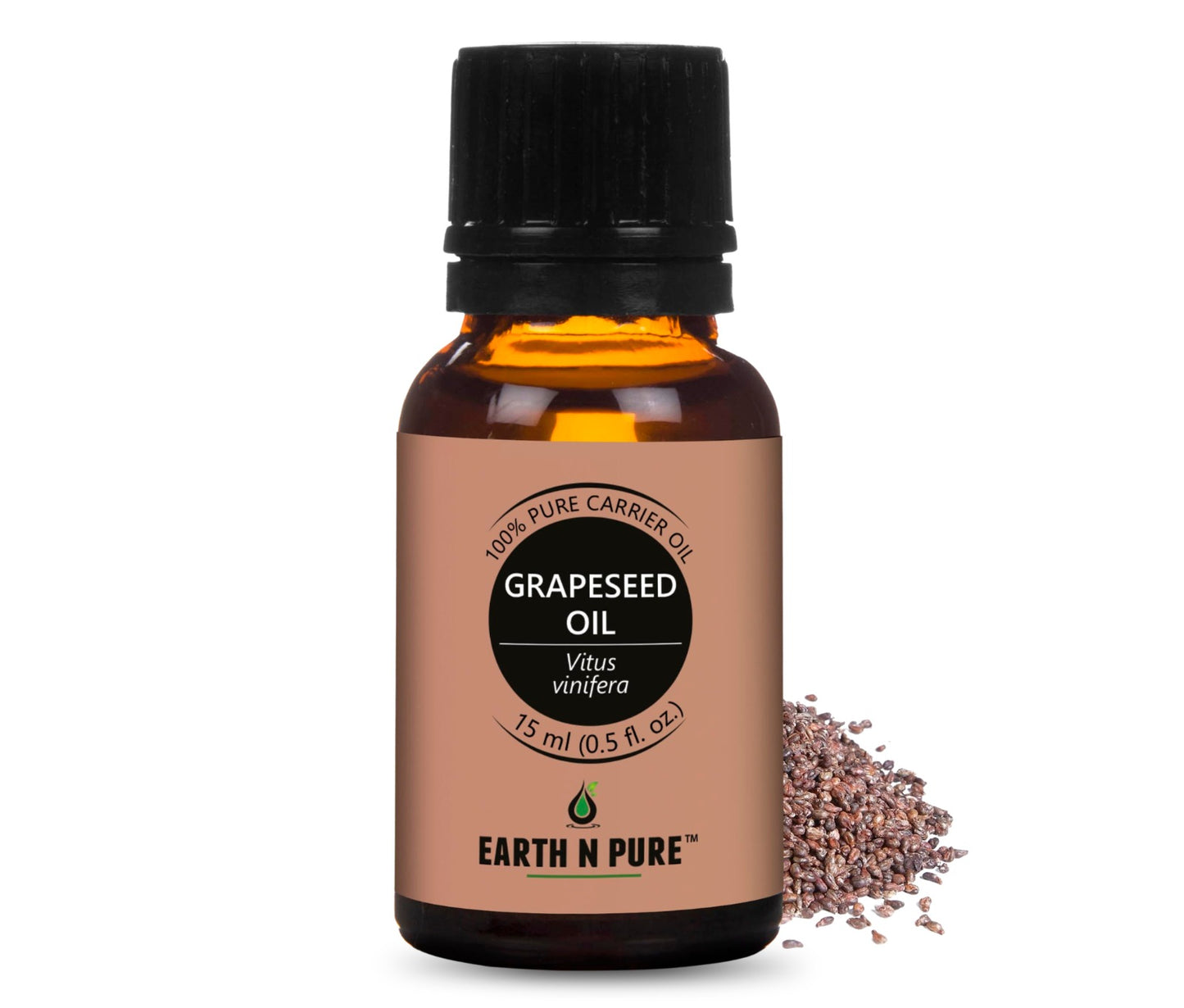 Earth n Pure Grapeseed Oil for Skin and Hair Care