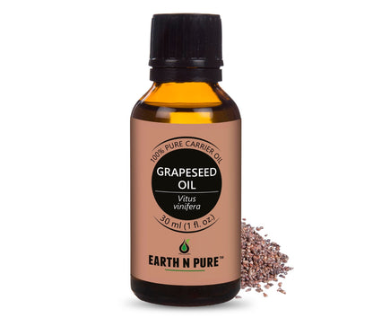 Earth n Pure Grapeseed Oil for Skin and Hair Care