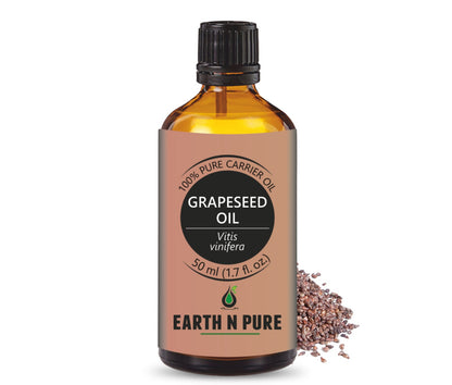 Earth n Pure Grapeseed Oil for Skin and Hair Care
