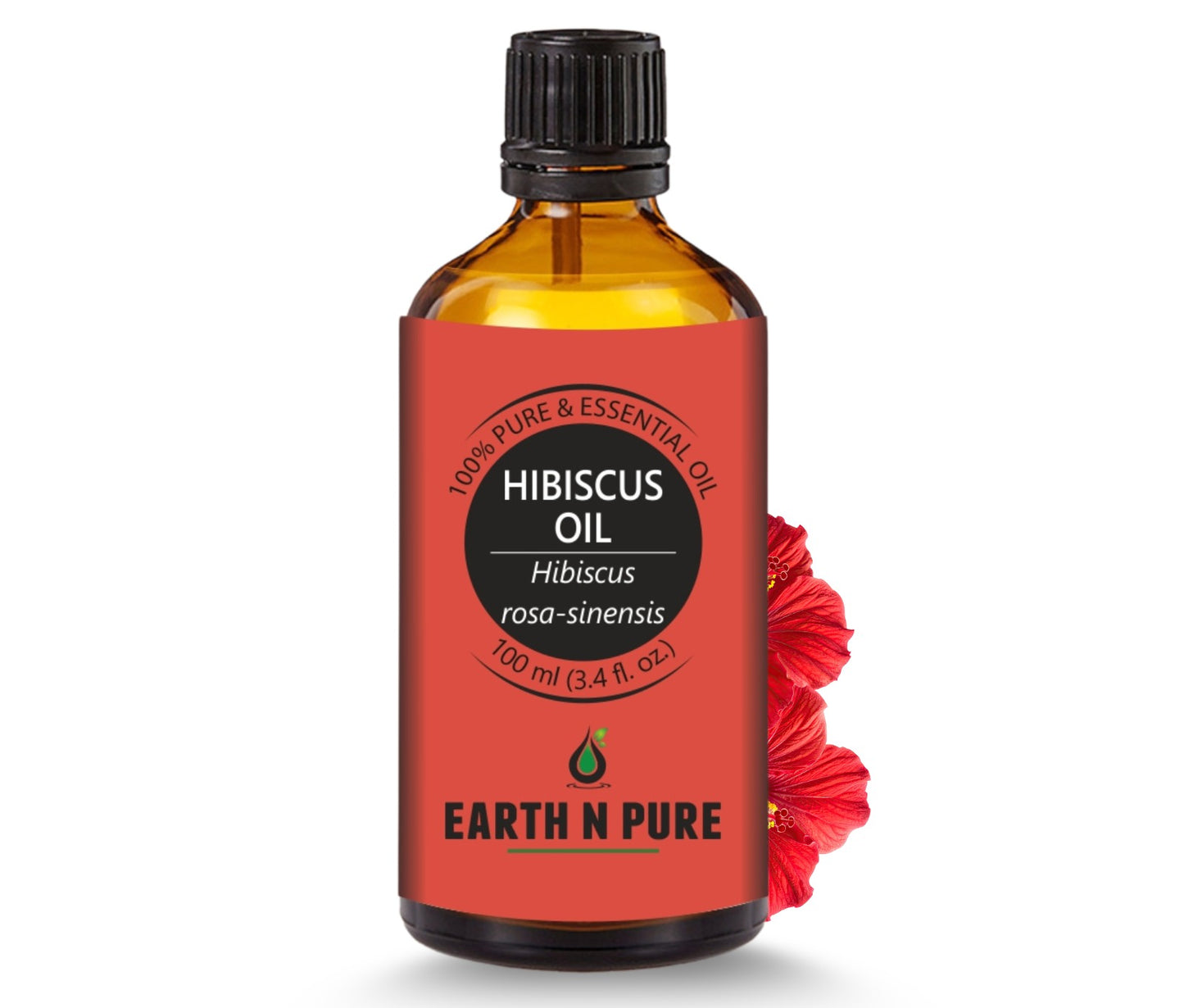 Earth n Pure Hibiscus Oil for Hair Growth and Shine