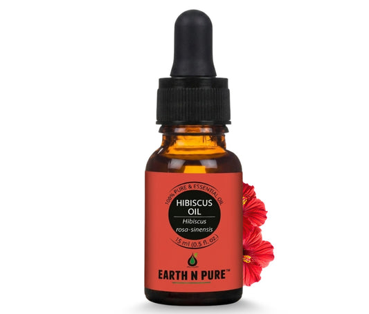 Earth n Pure Hibiscus Oil for Hair Growth and Shine