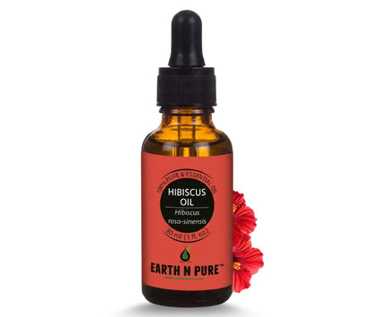 Earth n Pure Hibiscus Oil for Hair Growth and Shine