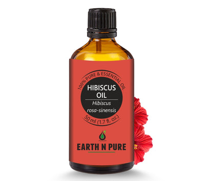 Earth n Pure Hibiscus Oil for Hair Growth and Shine