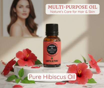 hibiscus flower oil for herbal hair care