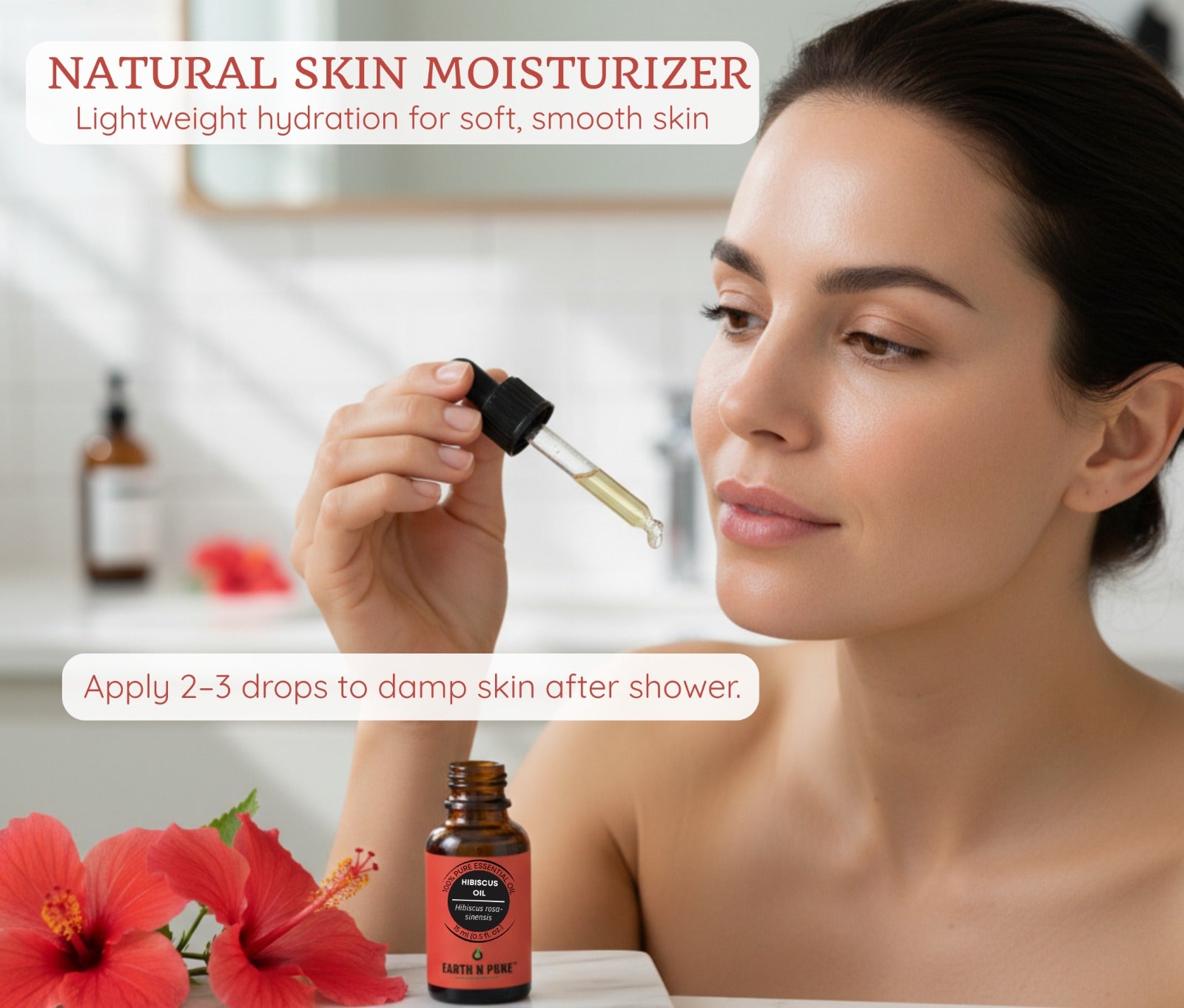 hibiscus oil for natural skin moisturizer