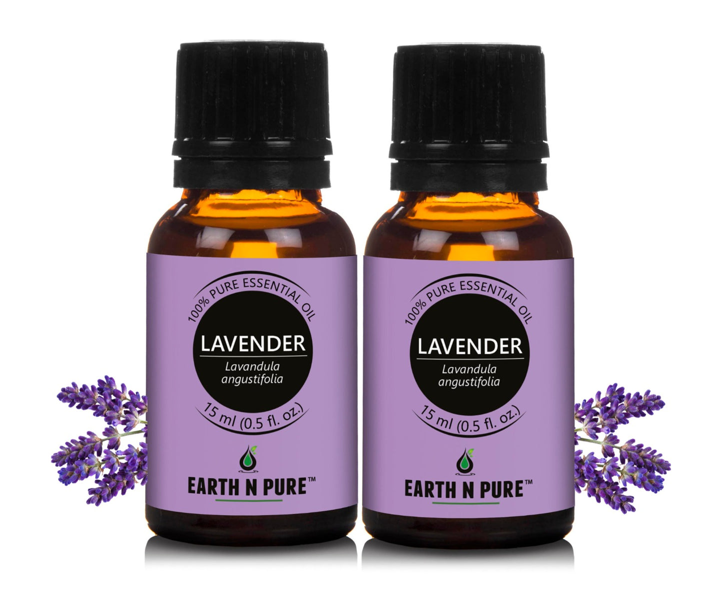 Earth N Pure Lavender Oil Pack of 2 for Calm and Relaxation