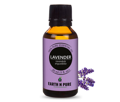 Earth n Pure Lavender Oil for Calm and Relaxation