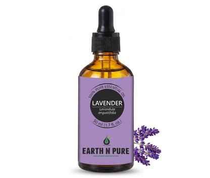 Earth n Pure Lavender Oil for Calm and Relaxation