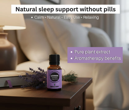Earth n Pure Lavender Oil for Calm and Relaxation