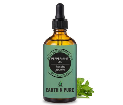 Earth n Pure Peppermint Oil for Hair and Scalp Care