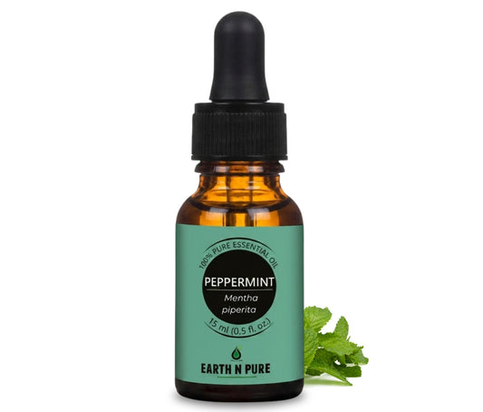Earth n Pure Peppermint Oil for Hair and Scalp Care