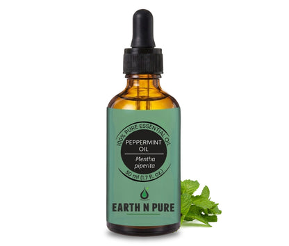 Earth n Pure Peppermint Oil for Hair and Scalp Care